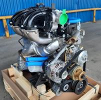 Двигатель ГАЗель Некст УМЗ-A274-56 EvoTech Евро-4 с теплообменником и генератором Корея (чугунный блок) Оригинал УМЗ А274.1000402-156