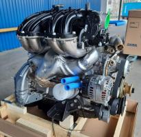 Двигатель ГАЗель Некст УМЗ-A274-56 EvoTech Евро-4 с теплообменником и генератором Корея (чугунный блок) Оригинал УМЗ А274.1000402-156